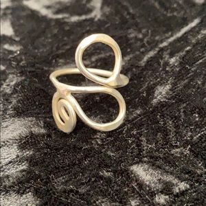Silver ring size 9